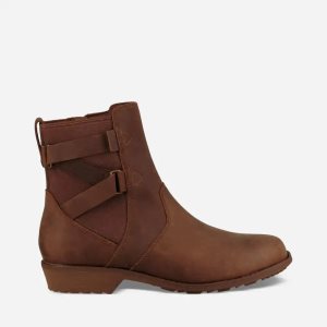 Teva Ellery Ankle Waterproof Damen Stiefel Braun (Österreich)